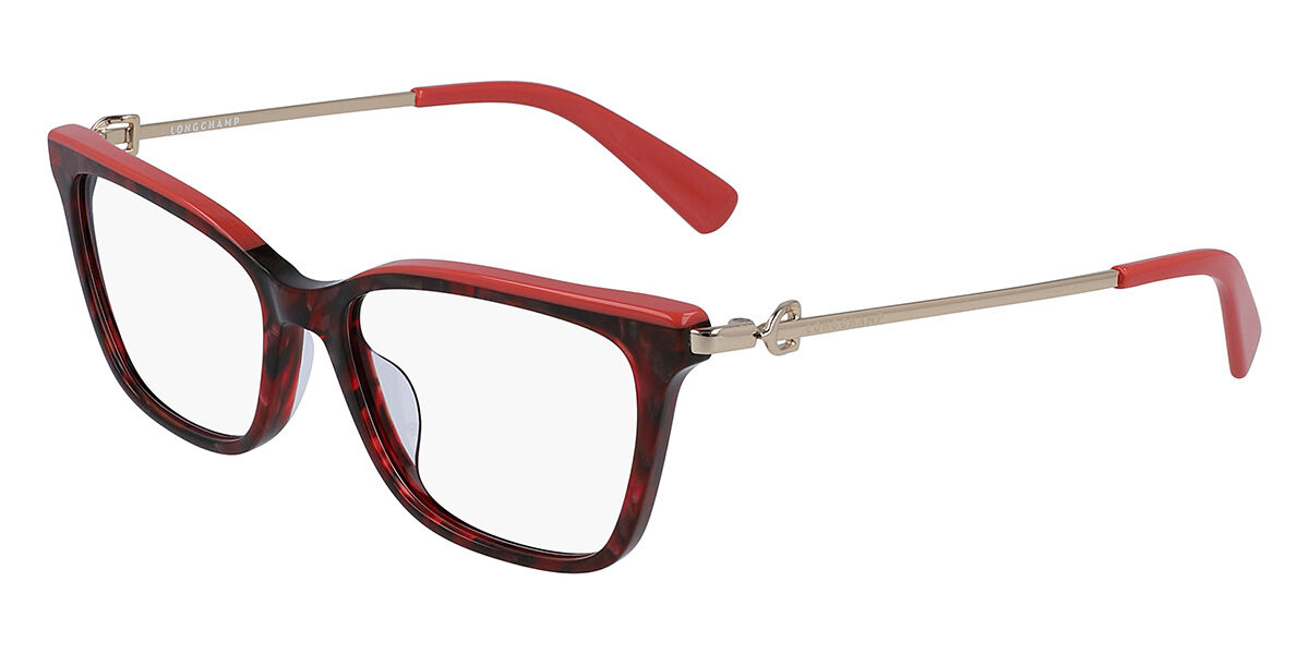 Image of Longchamp LO2668 518 Óculos de Grau Vermelhos Feminino PRT