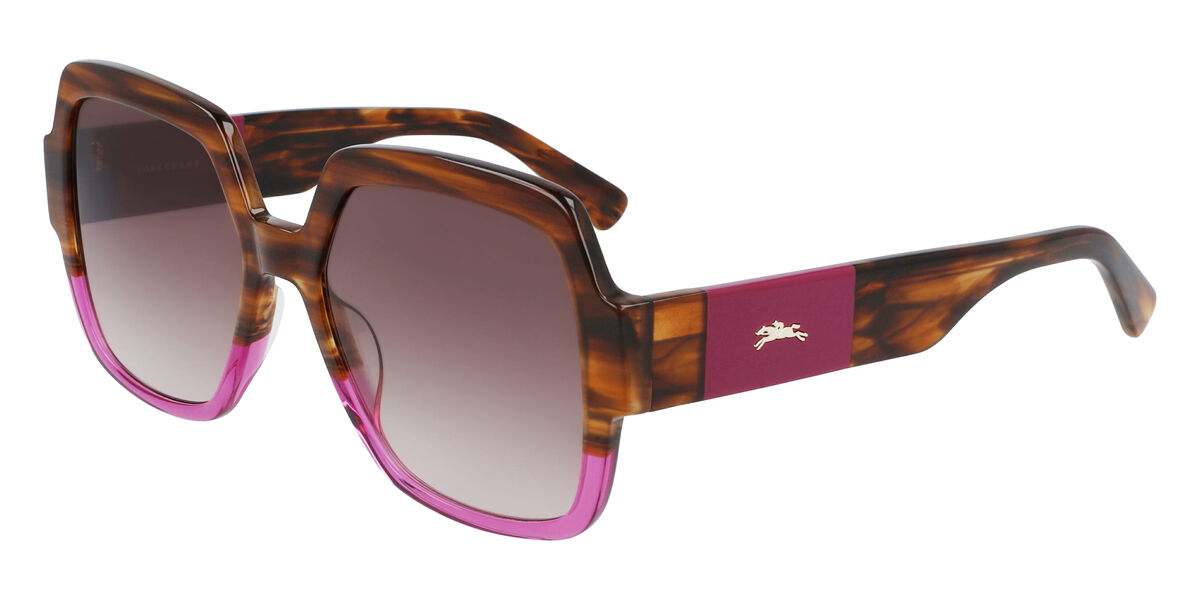 Image of Longchamp LO672S 232 Óculos de Sol Marrons Masculino PRT