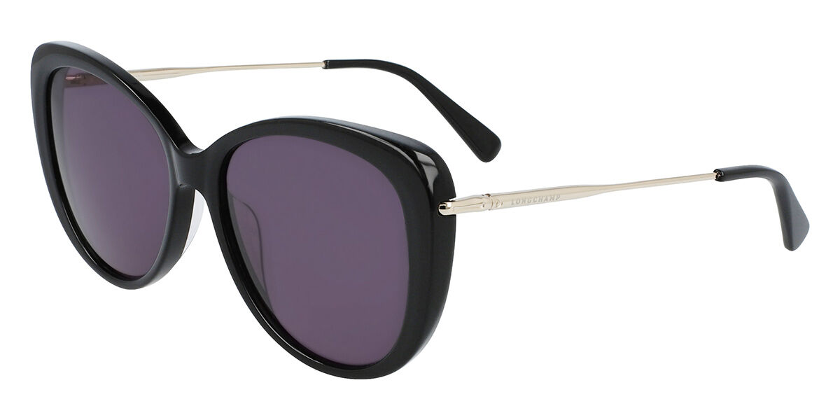 Image of Longchamp LO674S 001 56 Lunettes De Soleil Femme Noires FR