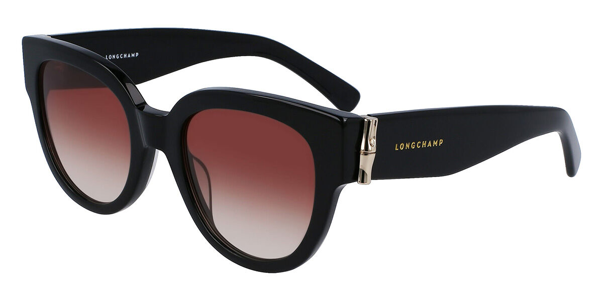 Image of Longchamp LO733S 001 52 Lunettes De Soleil Femme Noires FR