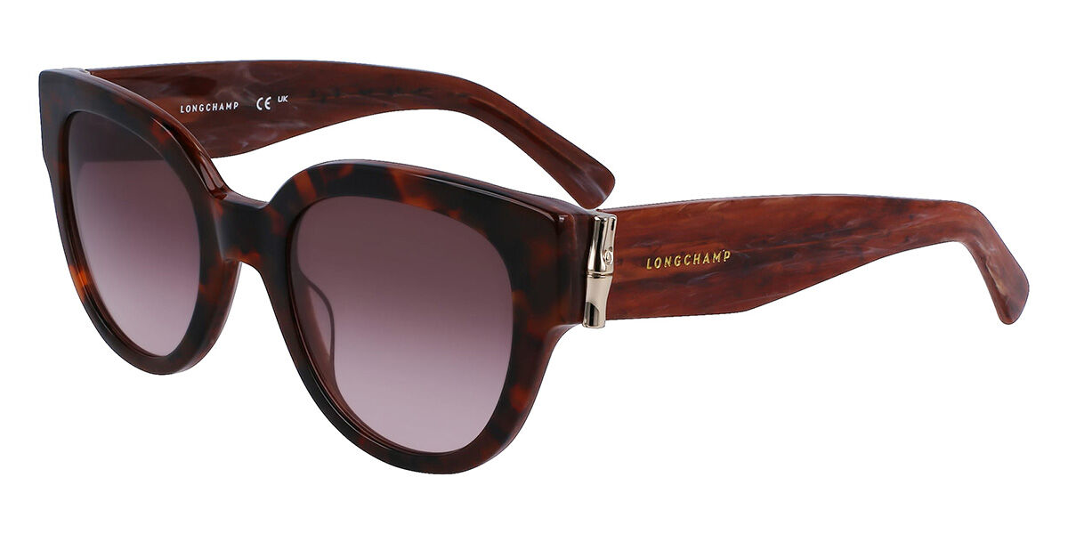 Image of Longchamp LO733S 230 52 Lunettes De Soleil Femme Tortoiseshell FR