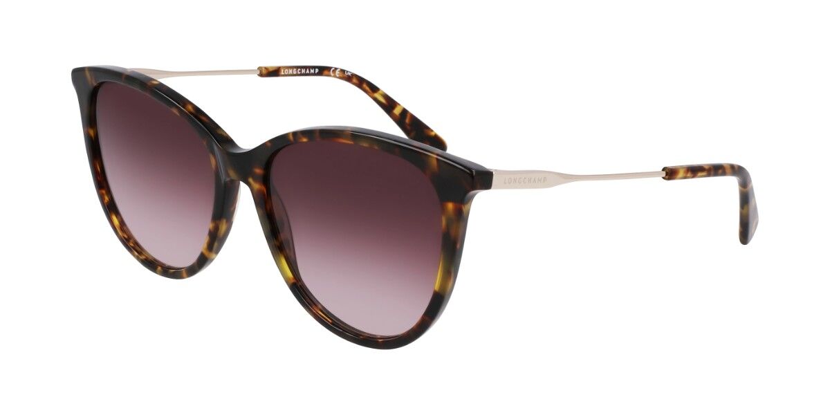 Image of Longchamp LO746S 242 55 Lunettes De Soleil Femme Tortoiseshell FR