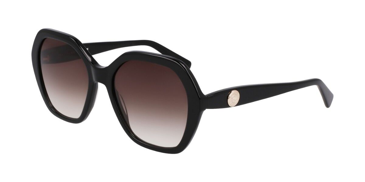 Image of Longchamp LO759S 001 54 Lunettes De Soleil Femme Noires FR