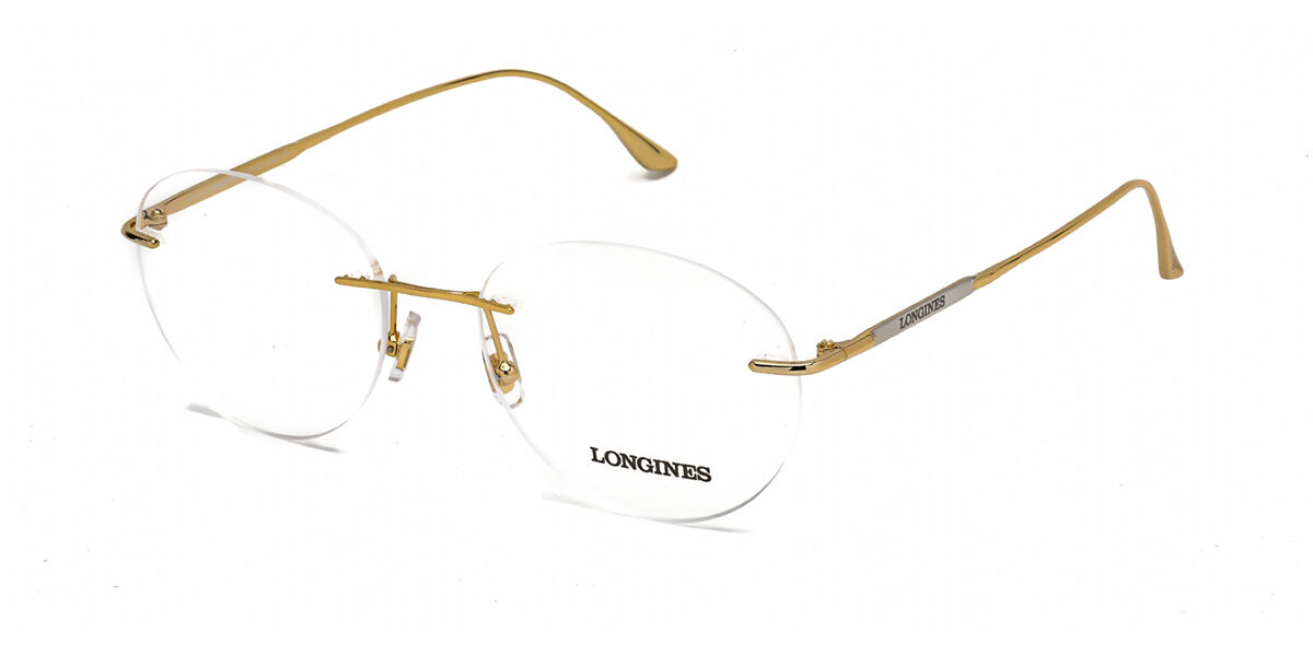 Image of Longines LG5002-H 030 Óculos de Grau Dourados Masculino PRT