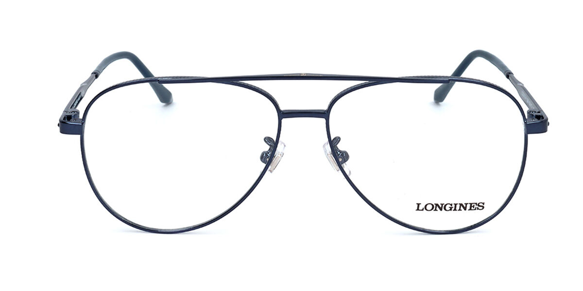 Image of Longines LG5003-H 090 Óculos de Grau Azuis Masculino BRLPT