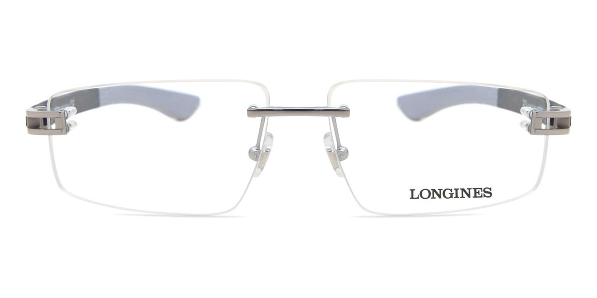 Image of Longines LG5007-H 014 Óculos de Grau Prata Masculino BRLPT