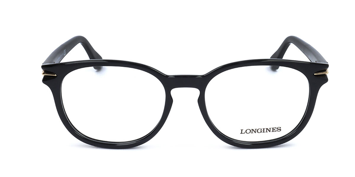 Image of Longines LG5009-H 01A Óculos de Grau Pretos Masculino BRLPT