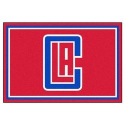Image of Los Angeles Clippers Floor Rug - 5x8