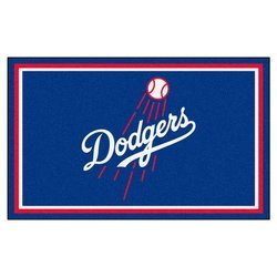 Image of Los Angeles Dodgers Floor Rug - 4x6