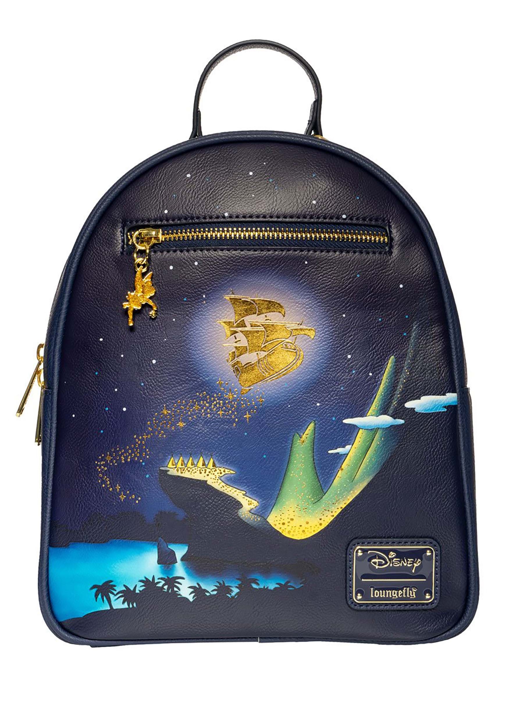 Image of Loungefly Disney Peter Pan Flying Jolly Roger Loungefly Mini Backpack