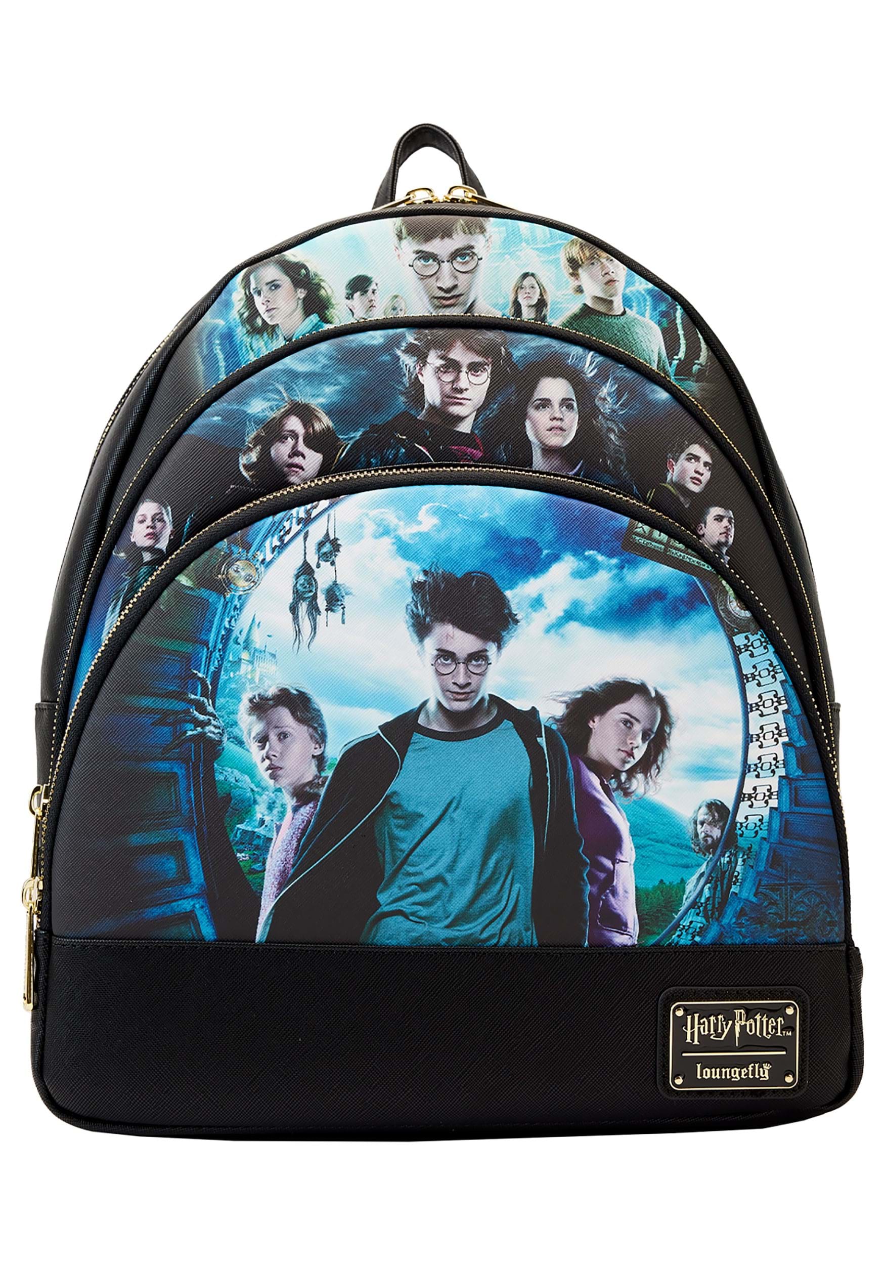 Image of Loungefly Harry Potter Trilogy Series 2 Pocket Loungefly Mini Backpack