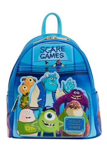 Image of Loungefly Loungefly Disney Pixar Monsters University Scare Games Mini Backpack