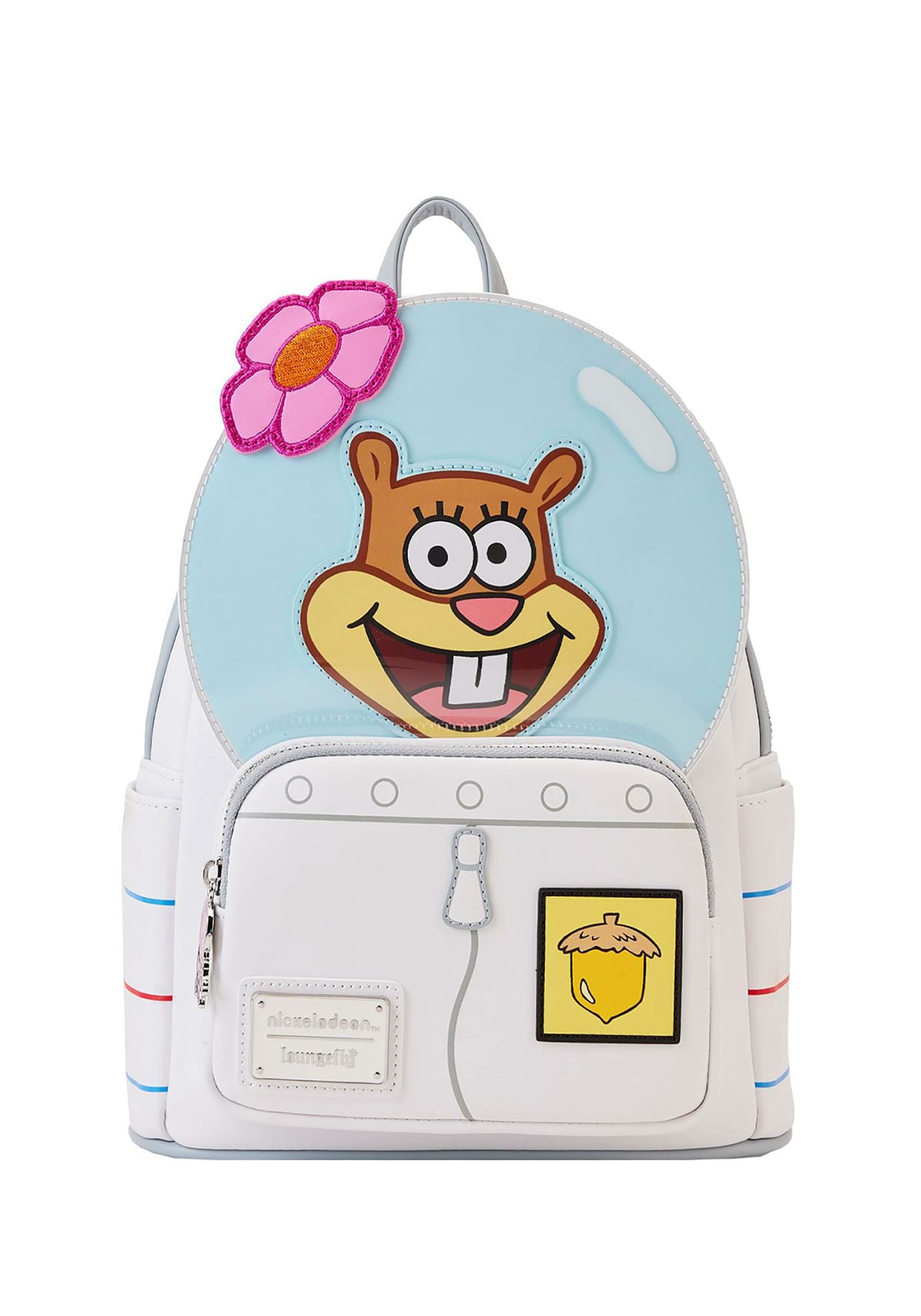 Image of Loungefly Loungefly SpongeBob SquarePants Sandy Cheeks Cosplay Mini Backpack
