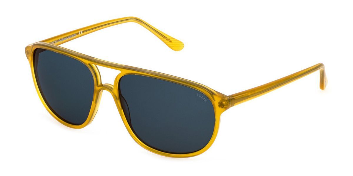 Image of Lozza SL1827Z 01AG Óculos de Sol Amarelos Masculino BRLPT