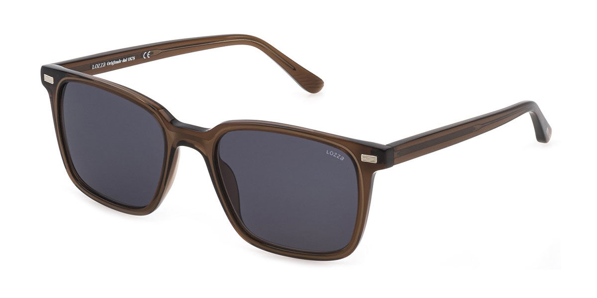 Image of Lozza SL4290 0B36 54 Lunettes De Soleil Homme Marrons FR