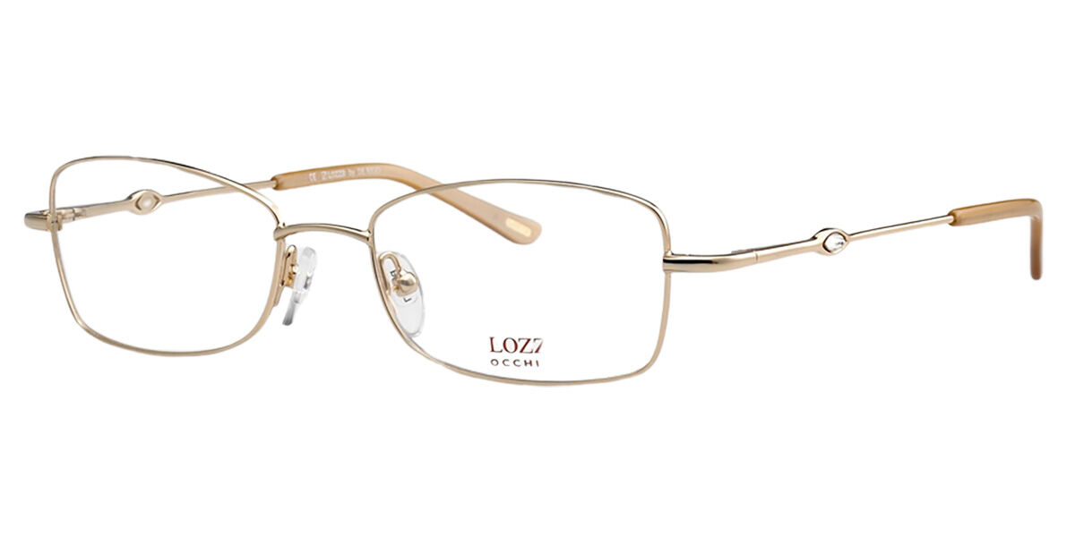 Image of Lozza VL1487T 0300 Óculos de Grau Dourados Feminino PRT