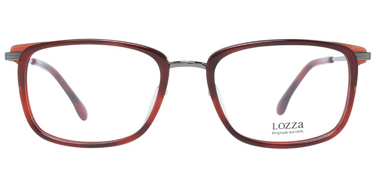 Image of Lozza VL2307 568K Óculos de Grau Vermelhos Masculino BRLPT