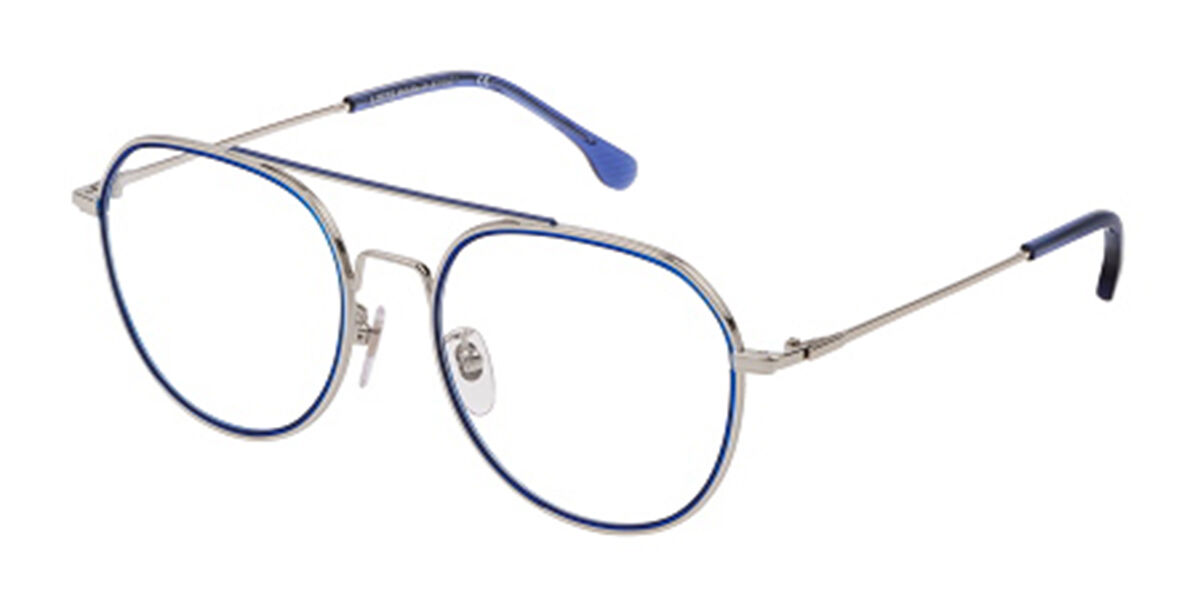 Image of Lozza VL2330 F94Y Óculos de Grau Azuis Masculino BRLPT