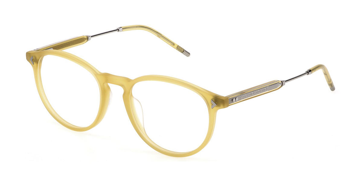 Image of Lozza VL4310 Sorrento 1 0760 Óculos de Grau Amarelos Masculino BRLPT
