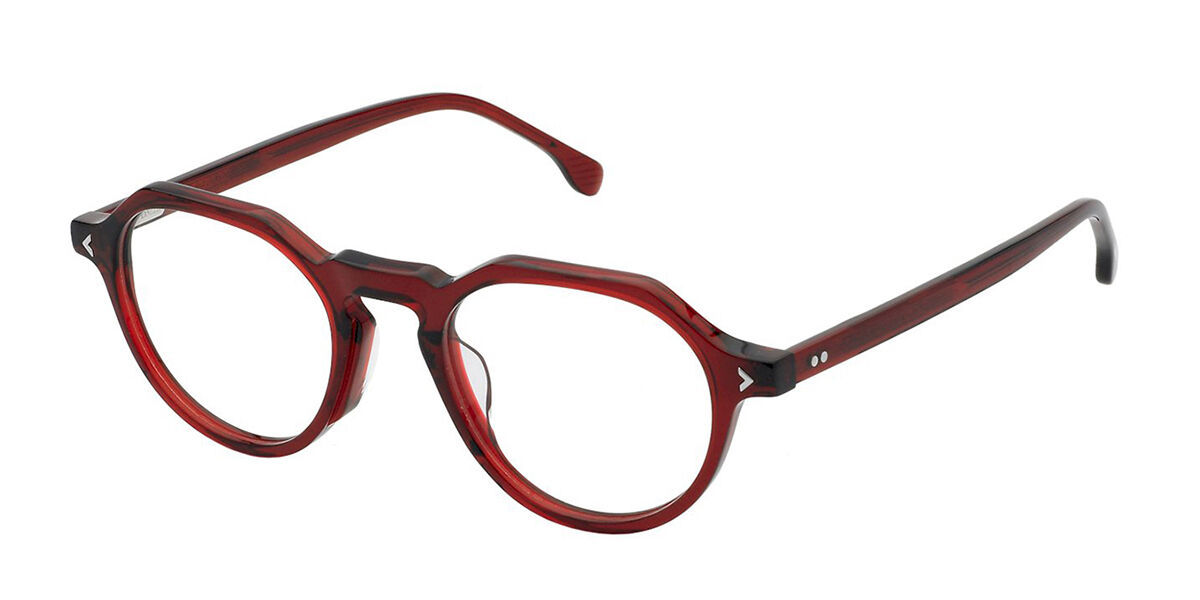 Image of Lozza VL4333 Amalfi 3 0V64 Óculos de Grau Vermelhos Masculino BRLPT