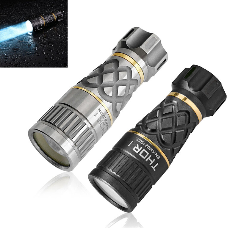 Image of Lumintop THORI 400lm 1200m EDC LEP Flashlight 18350 Battery Compact But Long Shoot Waterproof Mini LED Spotlight with Se