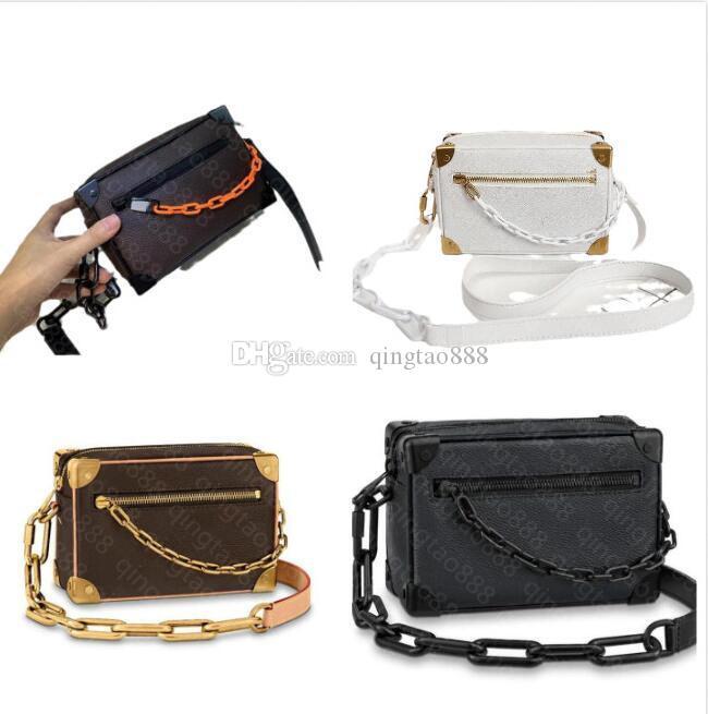 Image of Luxurys Designers symmetrical mini soft trunk Bags genuine leather Bucket Shoulder Pouch Women CrossBody Cross Body handbag bag