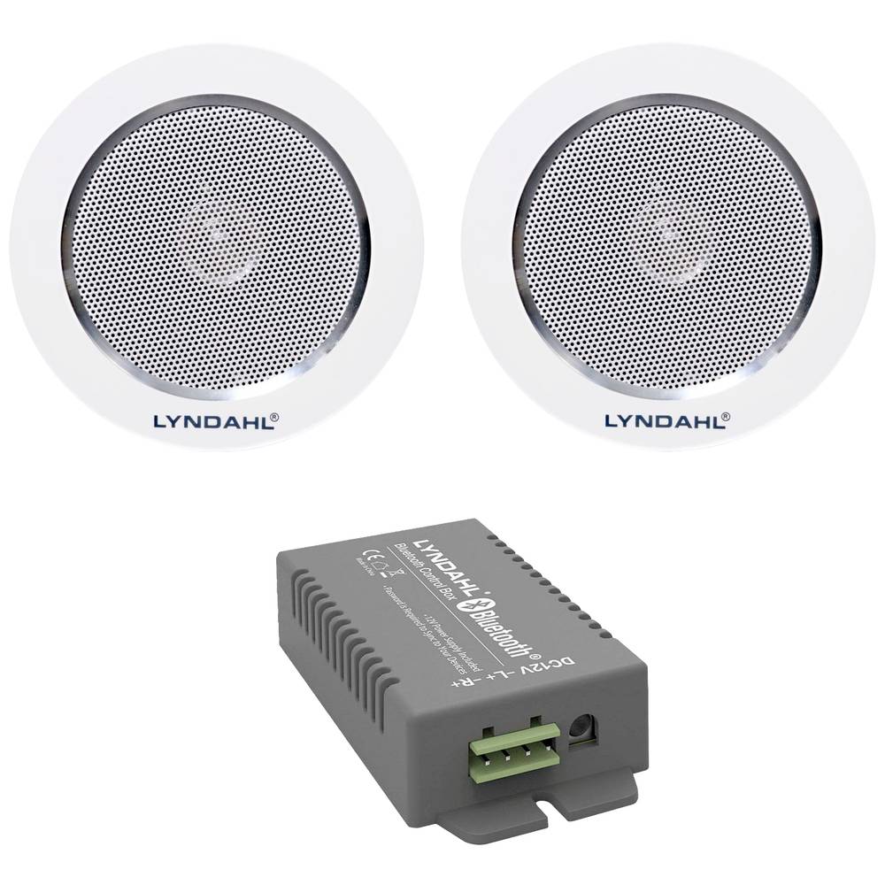Image of Lyndahl 2202LYNCS2AM2 2-way flush mount speaker set 8 â¦ White 1 Set