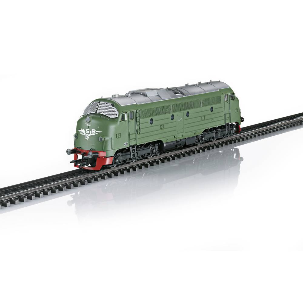 Image of MÃ¤rklin 39686 H0 Diesel loco NOHAB Di3 of NSB