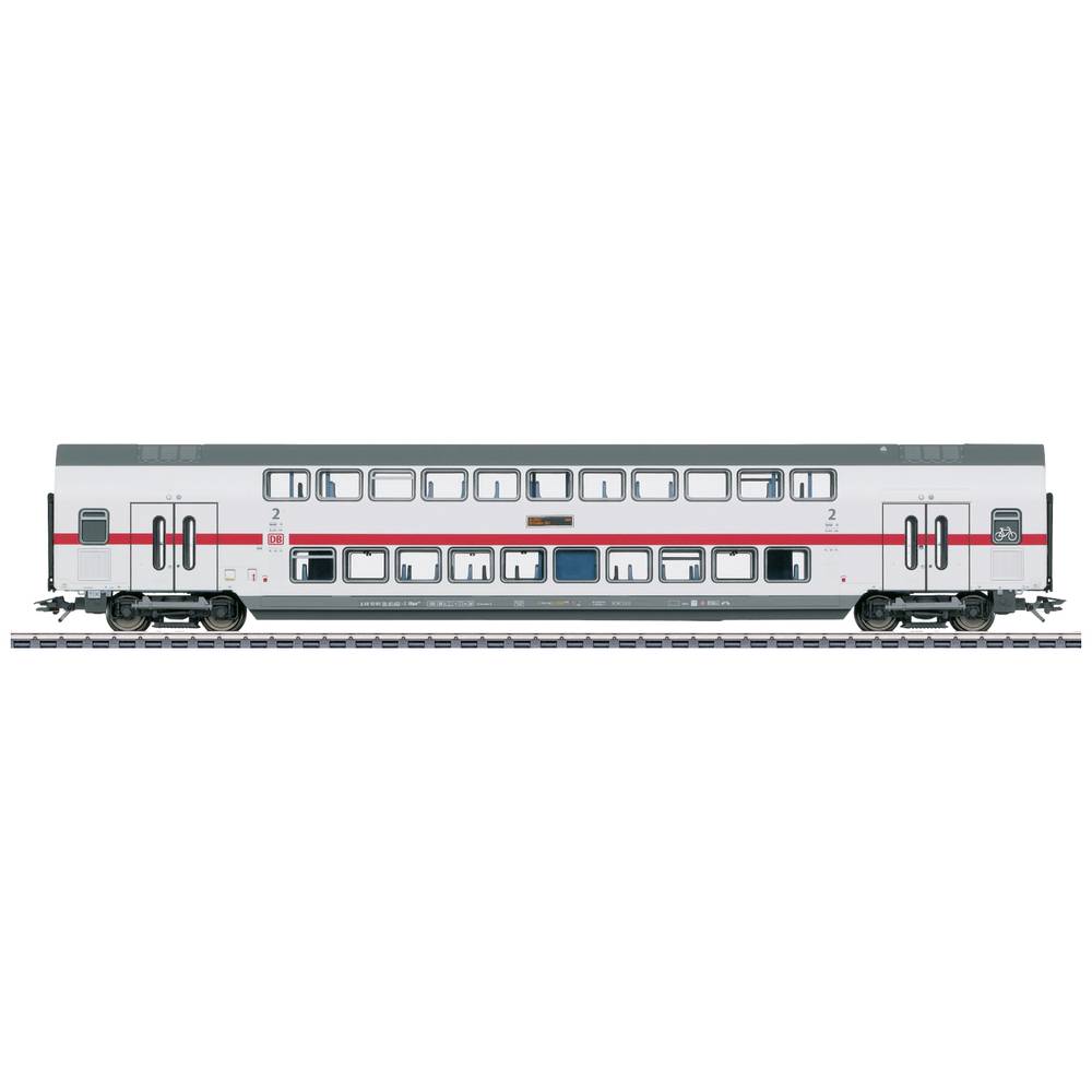 Image of MÃ¤rklin 43487 H0 IC2 double-decker middle wagon of DB-AG DBpza 6822 2nd class