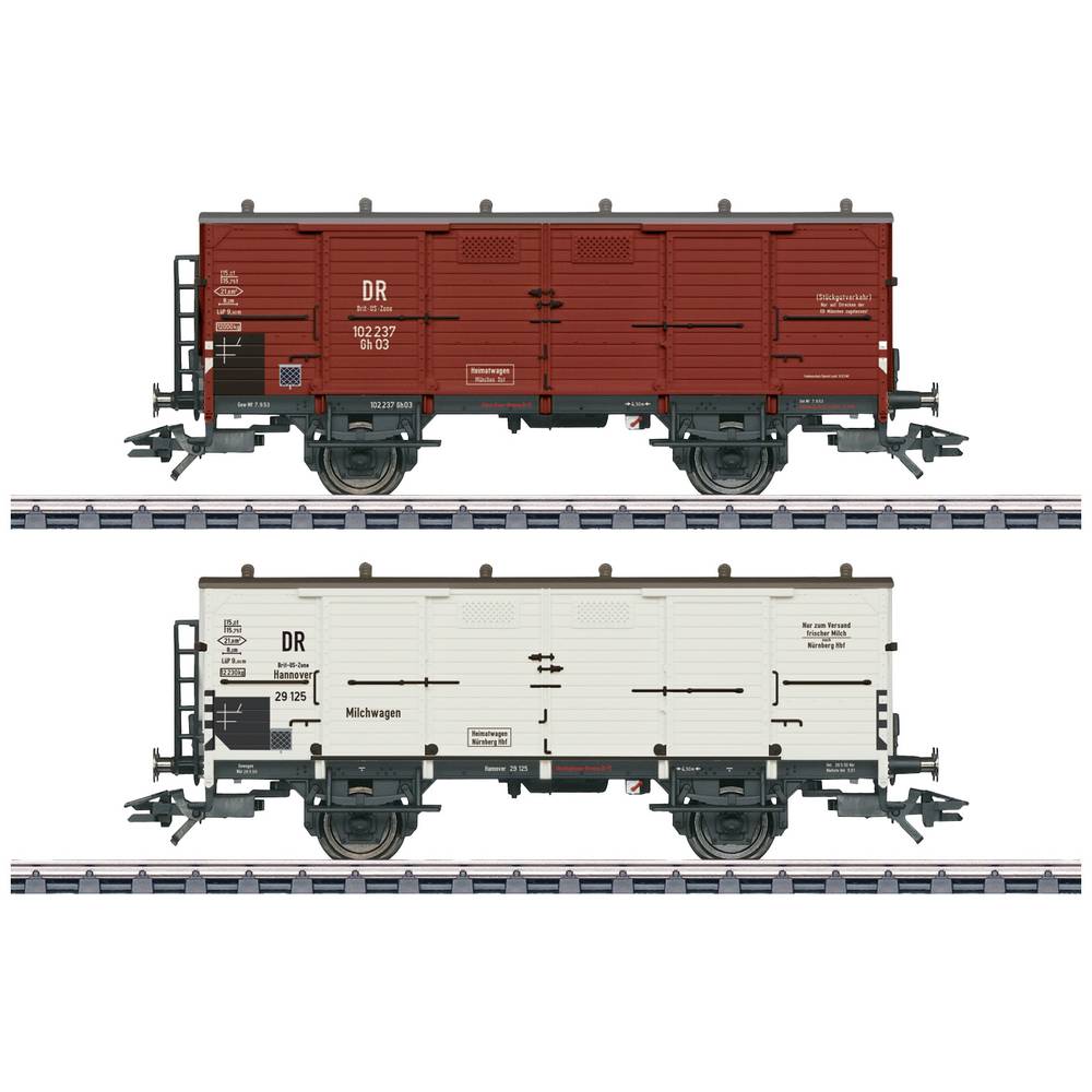 Image of MÃ¤rklin 48818 H0 Milk wagon set of DB