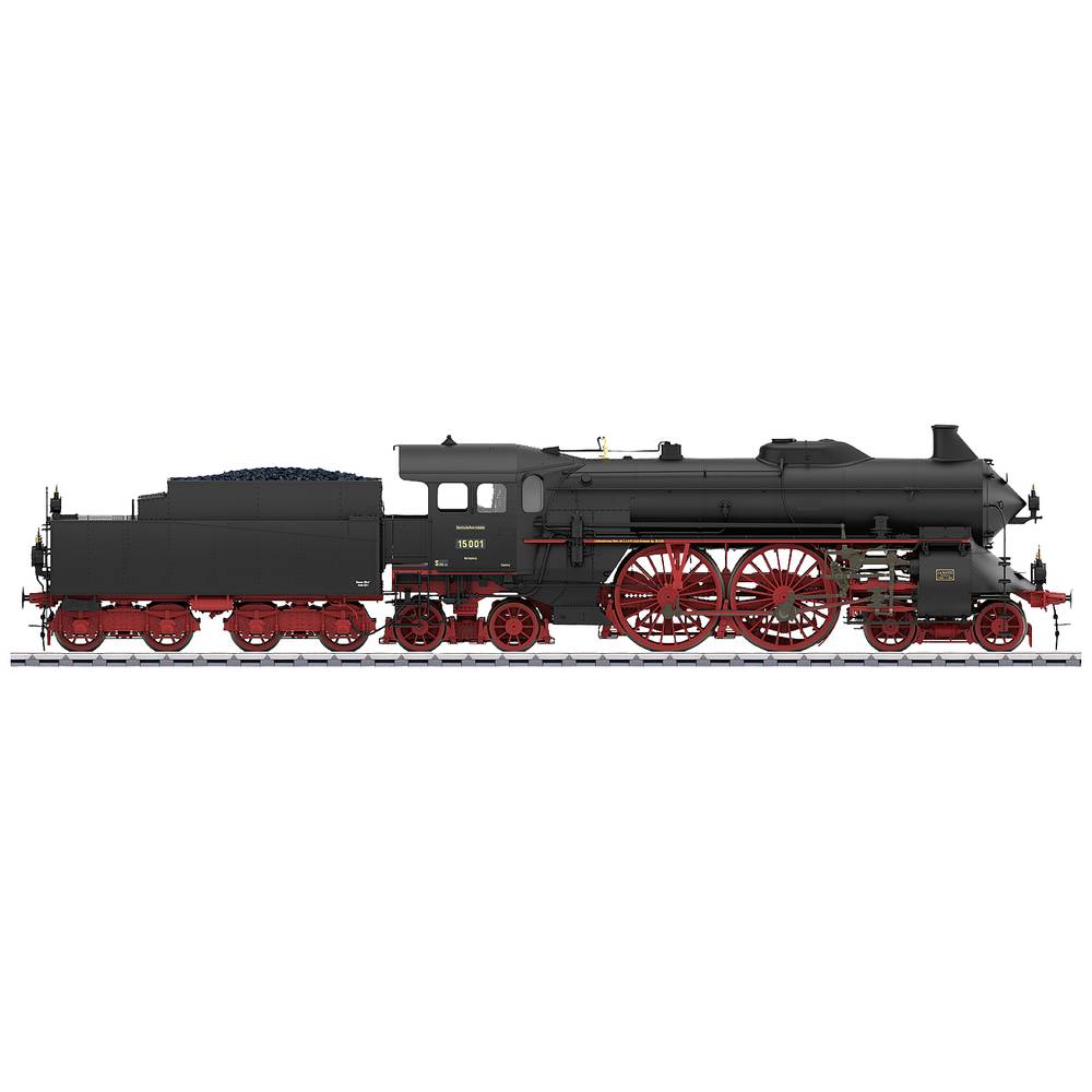 Image of MÃ¤rklin 55166 Track 1 fast train steam locomotive series 15 of DRB