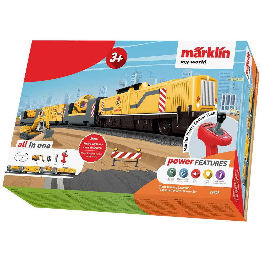 Image of MÃ¤rklin World 29346 H0 my world - start packing construction site my wor