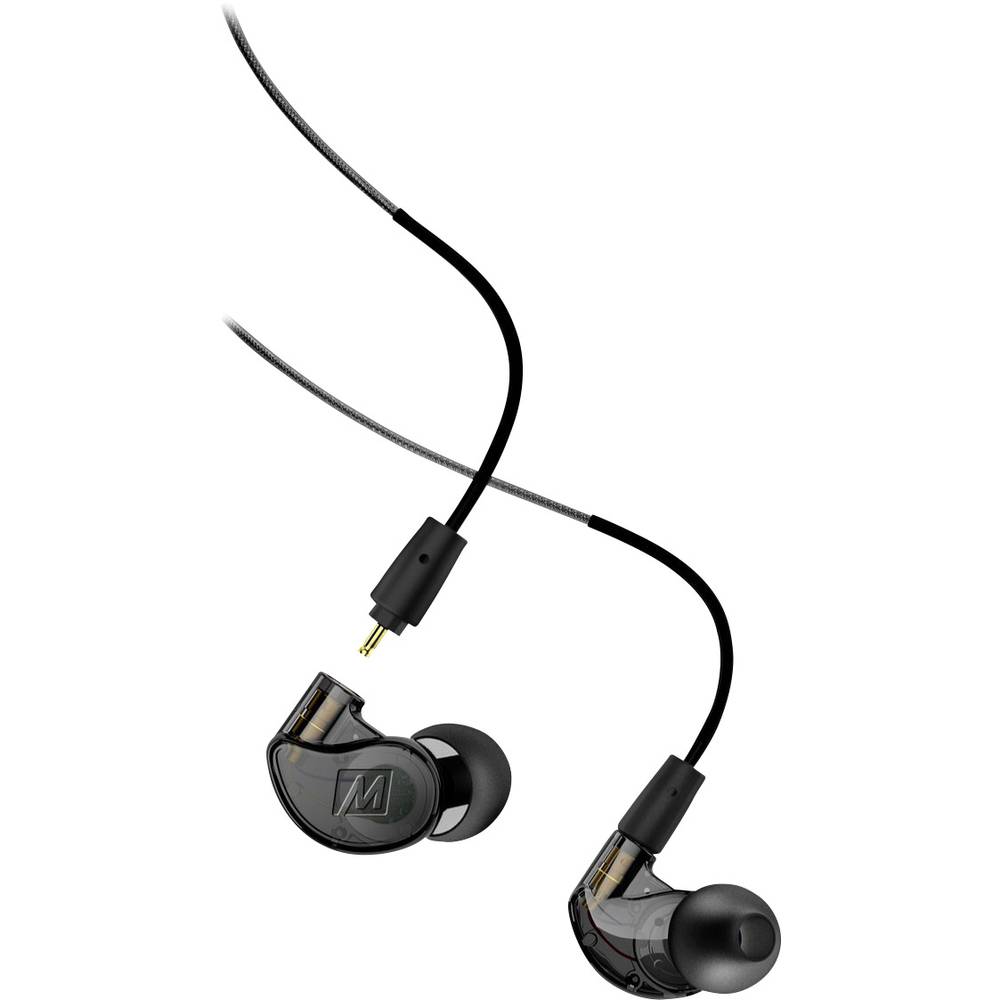 Image of MEE audio M6 PRO In-ear headphones Corded (1075100) Black Headset Sweat-resistant