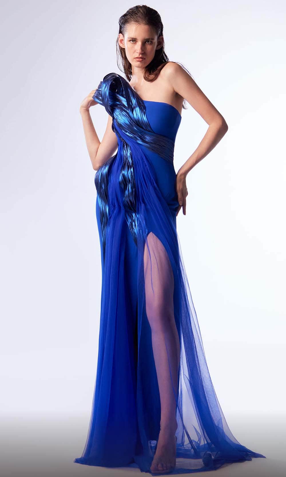 Image of MNM Couture G1731 - Strapless Sheath Evening Dress