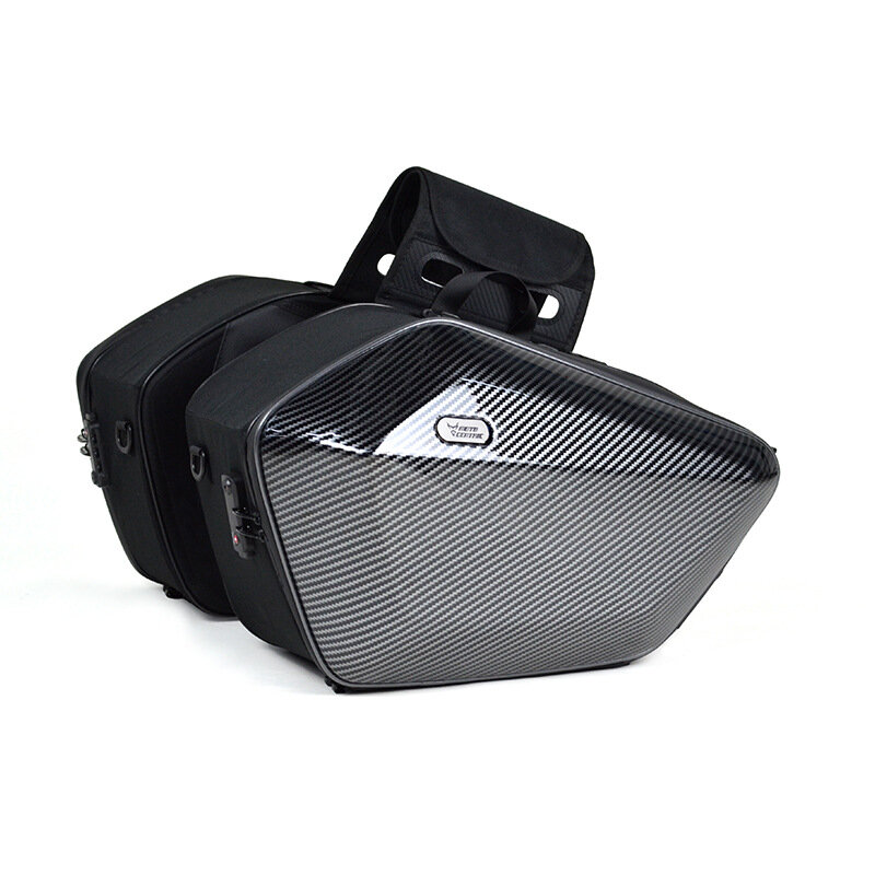 Image of MOTOCENTRIC 1200D 60L Rear Saddle Waterproof Motocycle Bag Riding Packet Storage Box