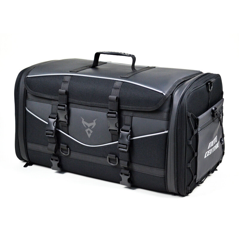 Image of MOTOCENTRIC 33L 1200D Waterproof Cycling Bag Motorcycle Rear Seat Storage Box Luggage Bag