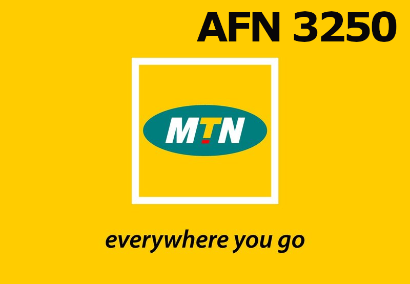 Image of MTN 3250 AFN Mobile Top-up AF TR