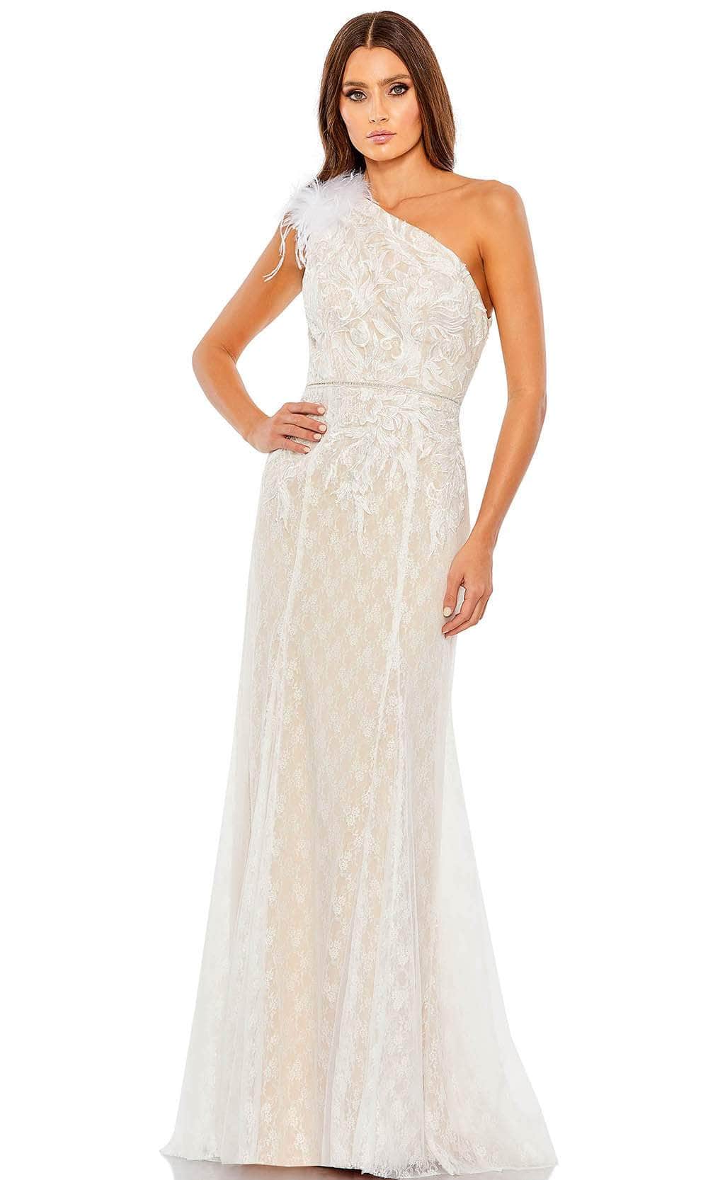 Image of Mac Duggal 11317 - Lace Evening Gown