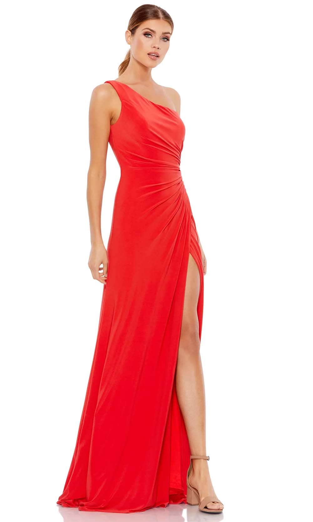 Image of Mac Duggal 26163 - One Shoulder Evening Dress