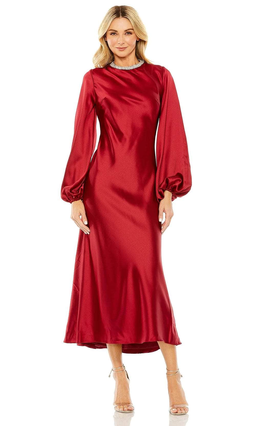 Image of Mac Duggal 27350 - Crystal Beaded Jewel Evening Dress