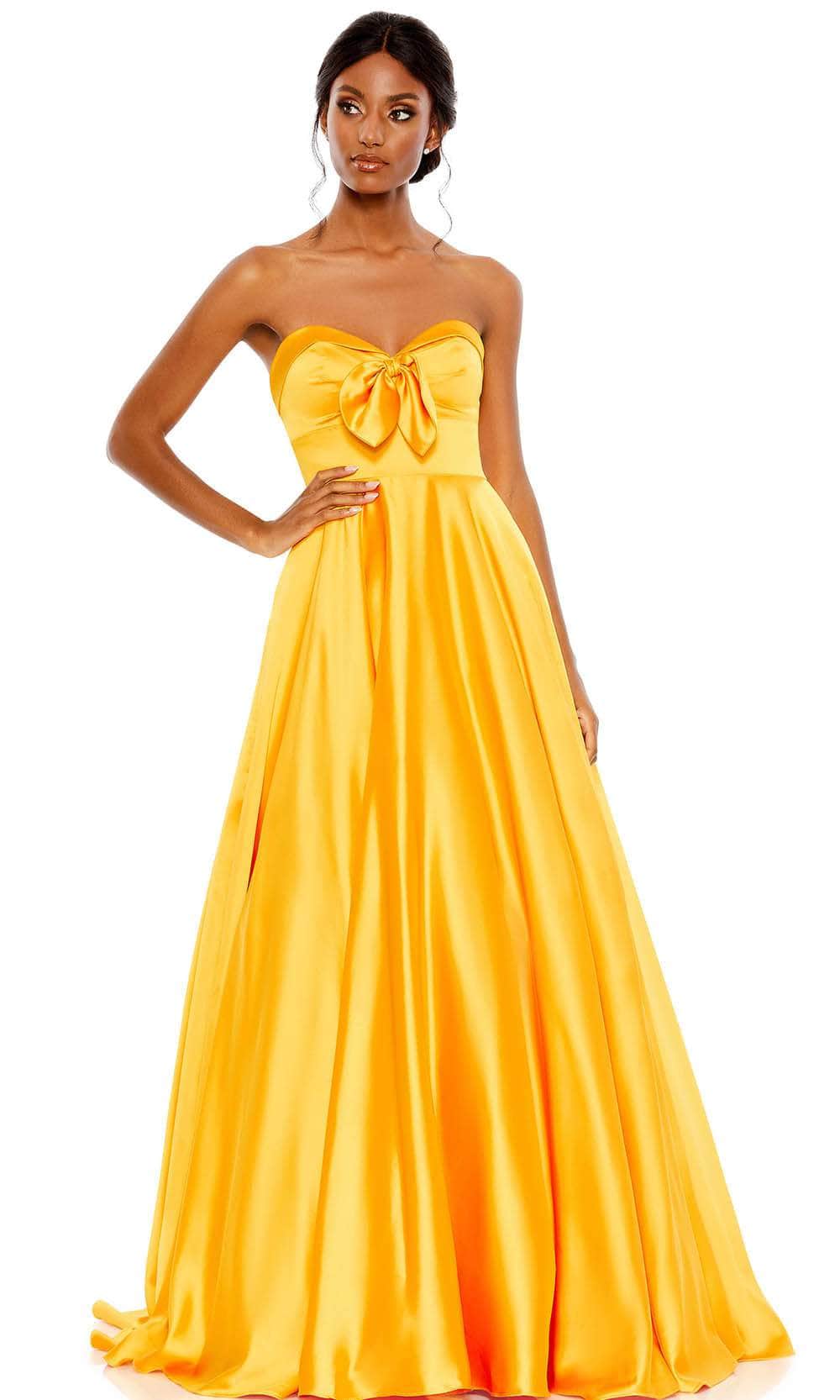 Image of Mac Duggal 67995 - Strapless Sweetheart Neck Long Prom Gown