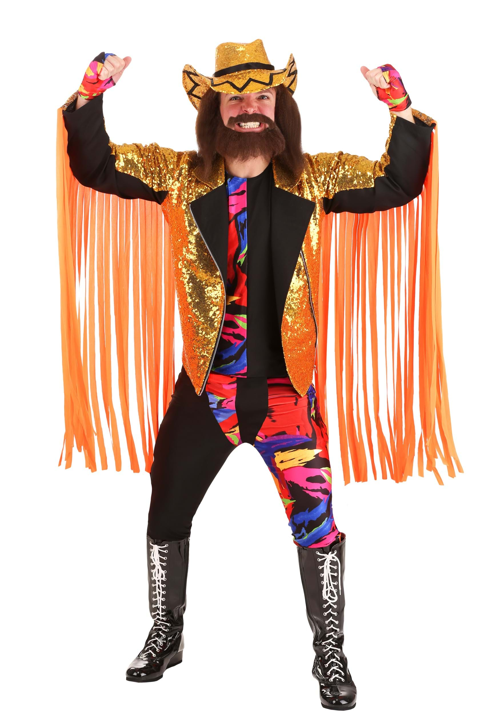 Image of Macho Man WWE Randy Savage Costume ID FUN1562AD-L