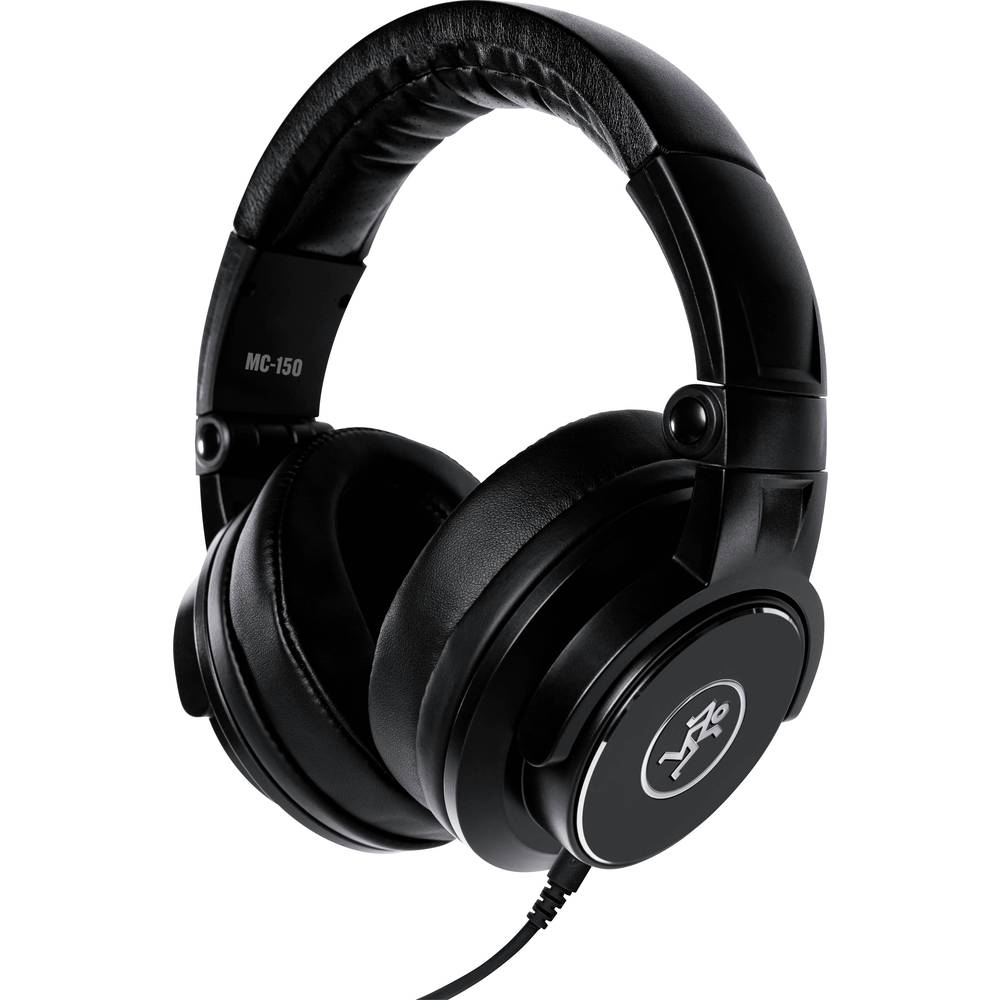Image of Mackie MC-150 Studio Over-ear headphones Corded (1075100) Black