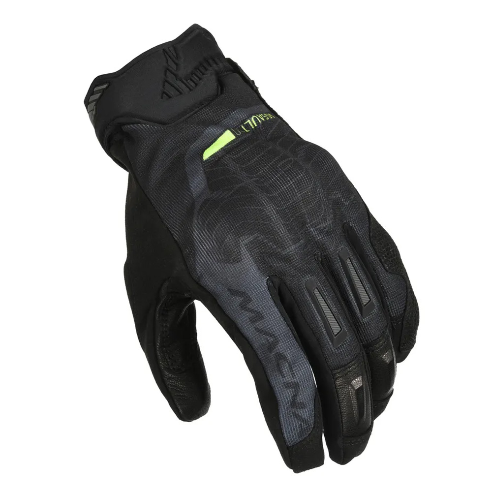 Image of Macna Assault 20 Black Gloves Summer Size 2XL EN