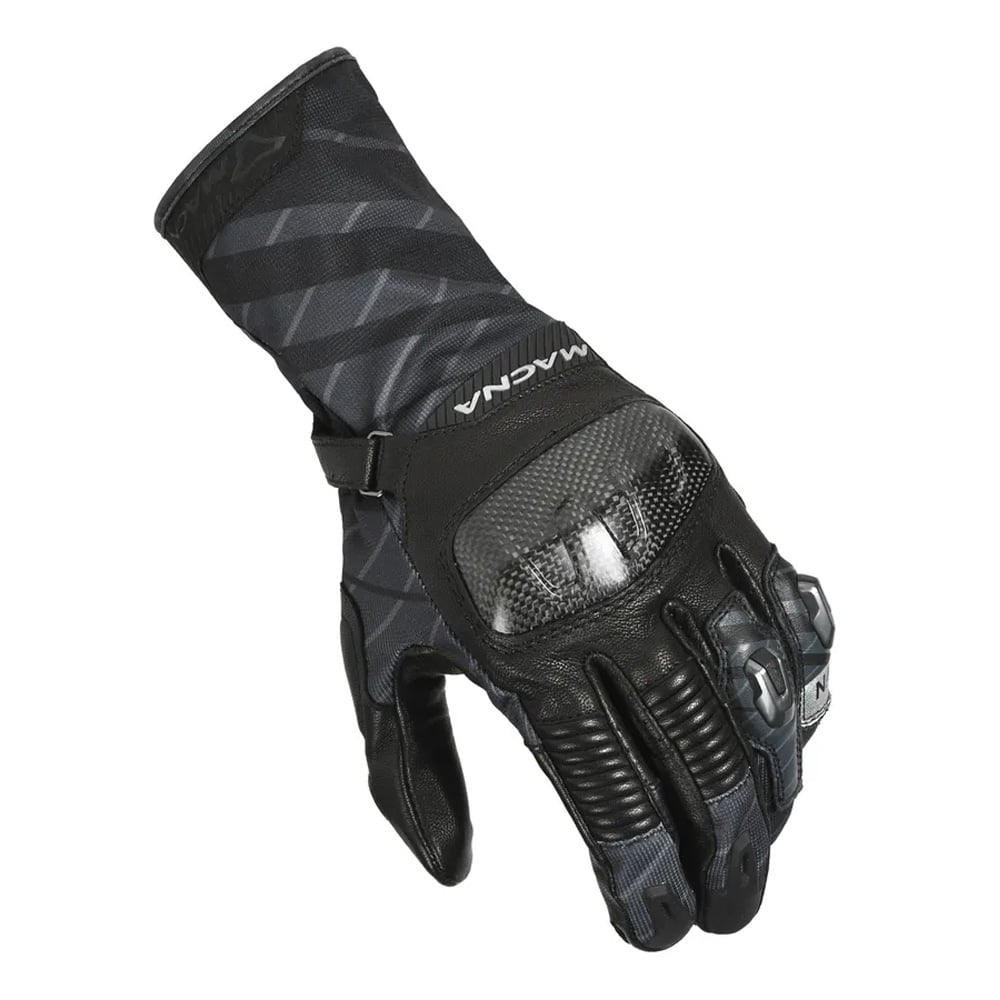 Image of Macna Krown Black Gloves Summer Size 3XL EN