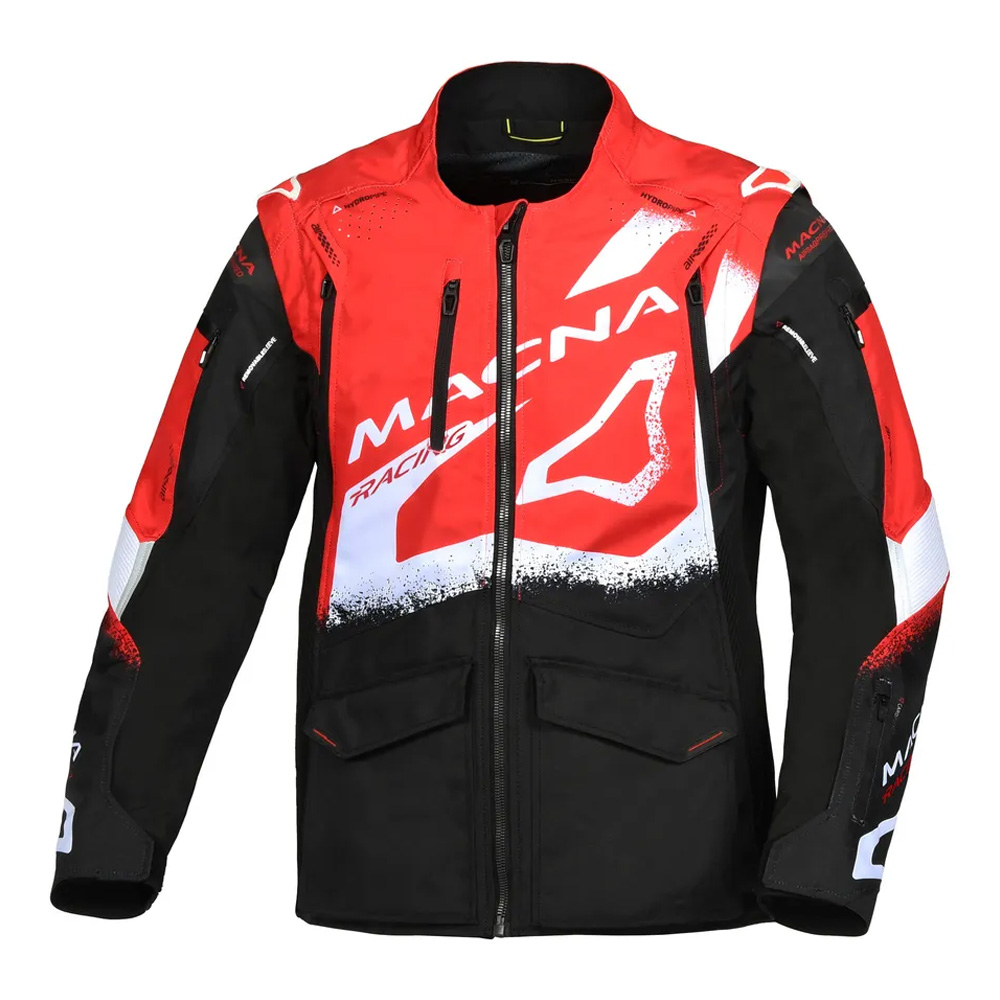 Image of Macna Landmark MX Jacket Red Black Size 3XL EN