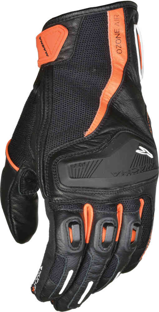 Image of Macna Ozone Schwarz Orange Handschuhe Größe S