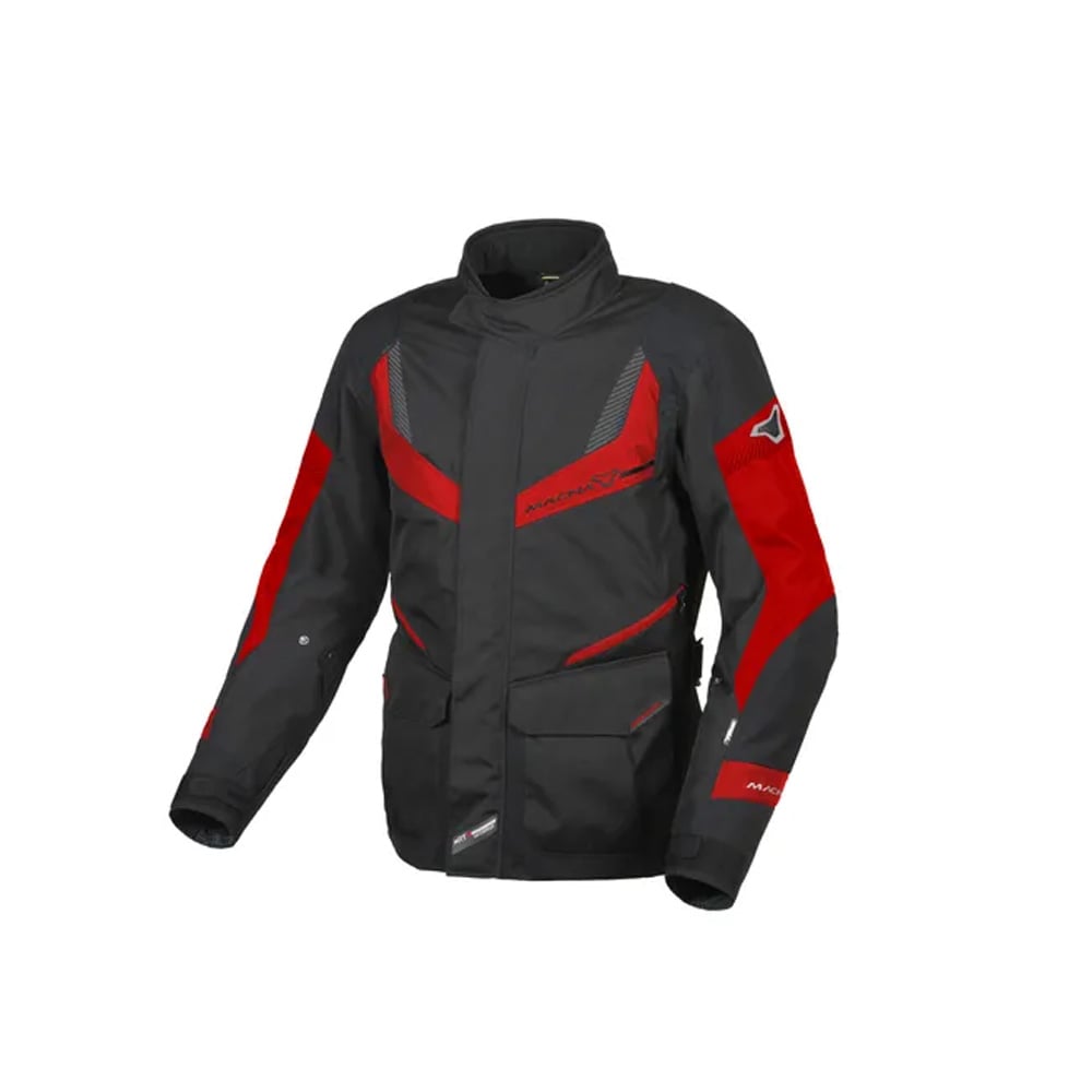 Image of Macna Rancher Jacket Black Red Size 3XL EN