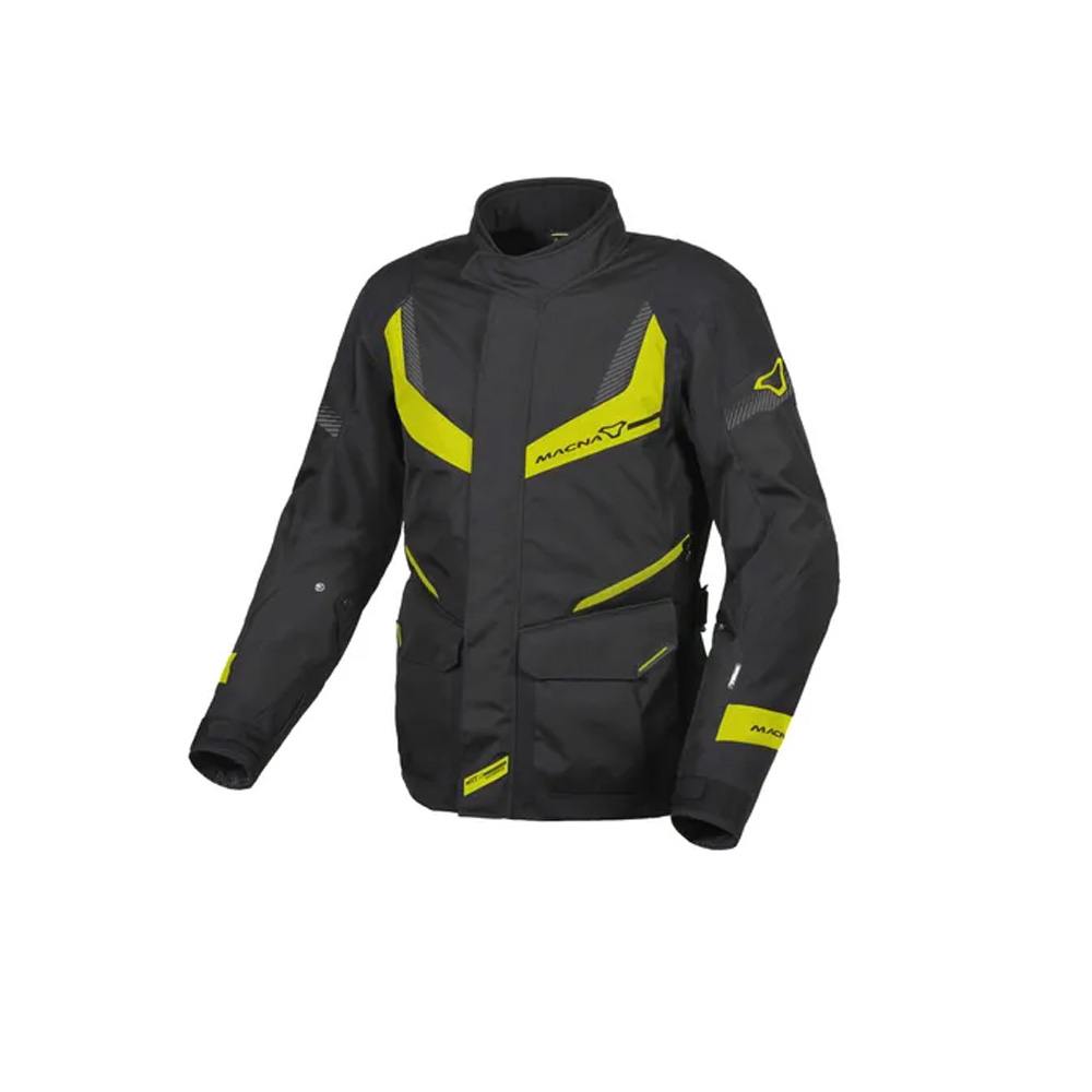 Image of Macna Rancher Jacket Black Yellow Size L EN