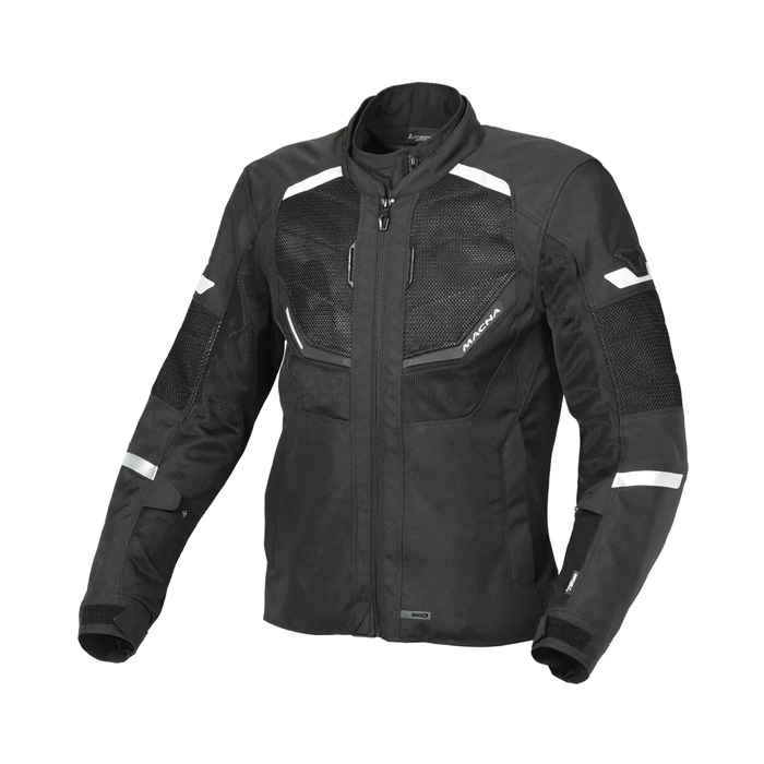 Image of Macna Tondo Textile Summer Jacket Black Size 2XL EN